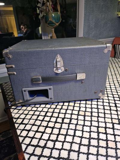 Vintage Rheem Califone 1430B Portable Record Player Turntabl - Thumbnail 4
