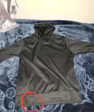 Pokemon Black Hoodie Kids XL Used - Thumbnail 3