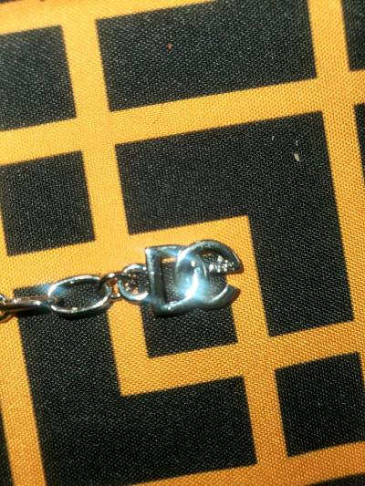 Dolce  Gabbana Elegant Silver Bracelet with Crystal Accents - Thumbnail 4