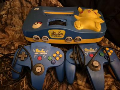 N64 Blue Pikachu all attachments - Thumbnail 1