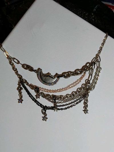 moon stars multiple chain - Thumbnail 2