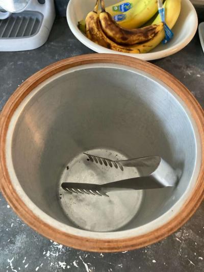 Vintage WoodWrapped Ice Bucket - Thumbnail 4