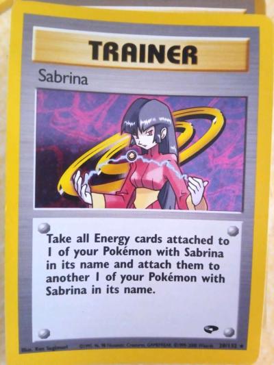 Sabrina pokemon cards - Thumbnail 3