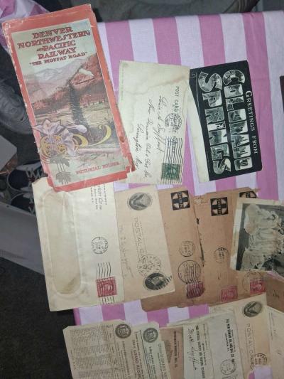 old letters and post cards - Thumbnail 4
