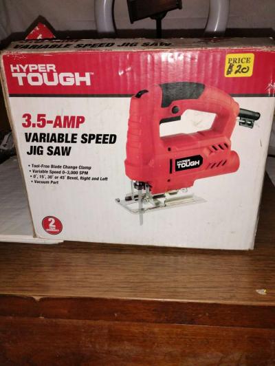 new hyper tough 35 variable speed jigsaw