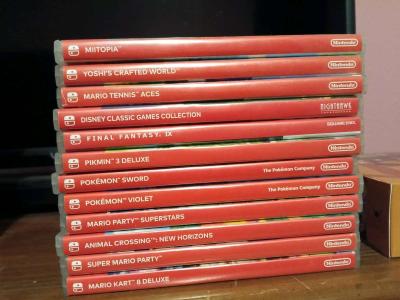 Small lot of Nintendo Switch games
