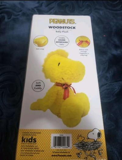 Peanuts Woodstock Baby Plush  NEW - Thumbnail 2