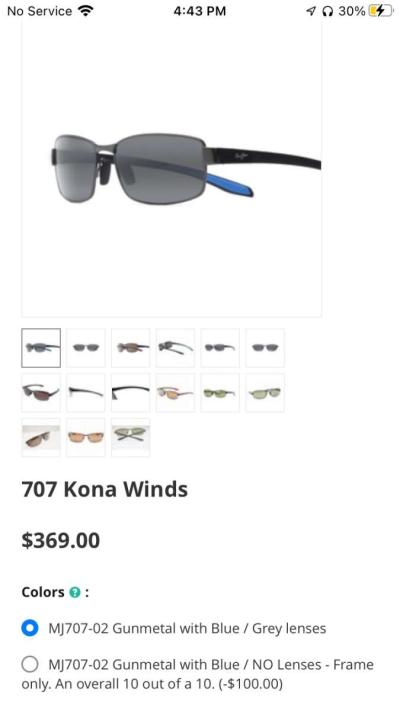 Maui Jims Kona Winds - Thumbnail 6