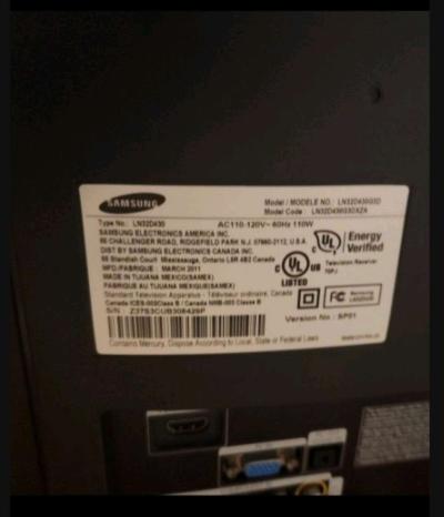 Samsung 32 Clear Picture Television - Thumbnail 6