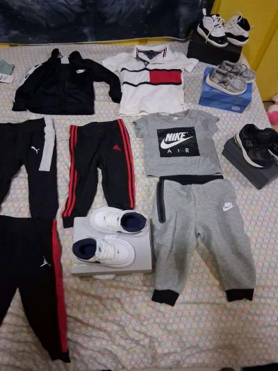 12m 18m new boy clothes shoes bundle - Thumbnail 2