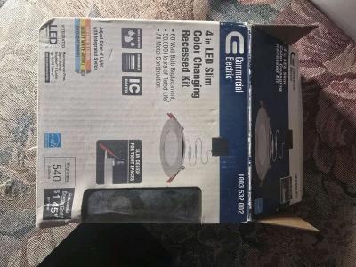 Commercial  Electric 4 in LED Slim Color Light - Tacoma, Washington