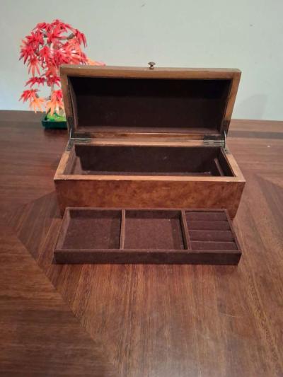Ornate Wooden Jewelry Box - Thumbnail 3