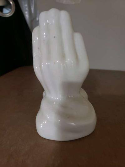Ceramic Praying Hands Decor - Thumbnail 3