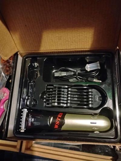 mens cordless rechargeable bearded hair trimmer - Thumbnail 2