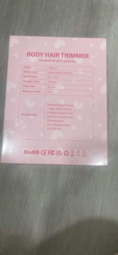 Bikini Trimmer for Women Men 2 in 1 Electric Razors - Thumbnail 2