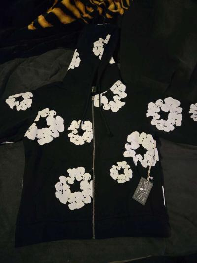 Denim Tears Cotton Wreath Zip Hoodie - Mercedes, Texas