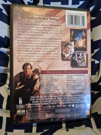 USED The Patriot DVD - Thumbnail 2