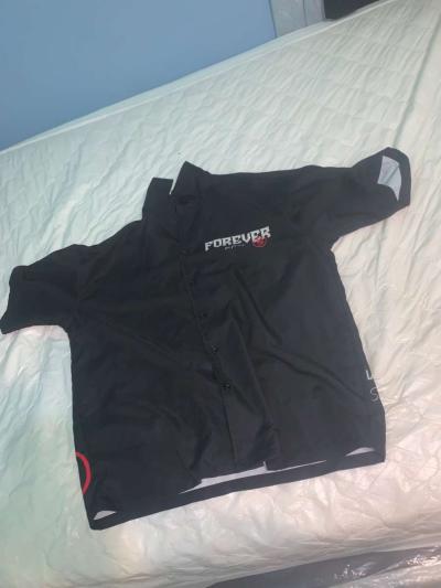 Forever designer button down graphic tee - Thumbnail 6