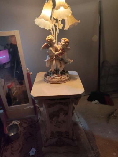 Angel Lamp with stand - Thumbnail 5