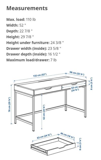 IKEA Alex Desk - Thumbnail 5