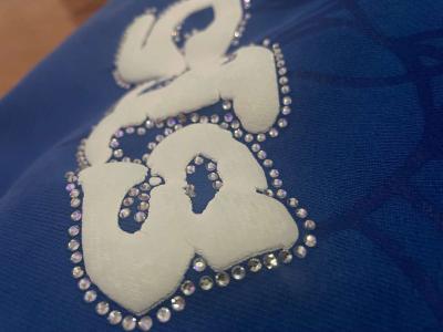 authentic sp5der blue hoodie - Thumbnail 1