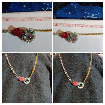 circle diamond with pink Rose simplicity at its finest - Lufkin, Texas