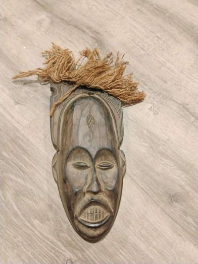 HandCarved Wooden Masks  Large Statement Wall Art Numbered - Thumbnail 4