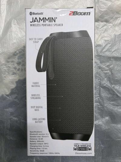 2Boom Jammin Bluetooth Wireless Speaker - Thumbnail 3