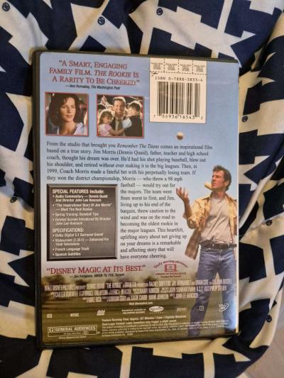 USED The Rookie DVD - Thumbnail 2