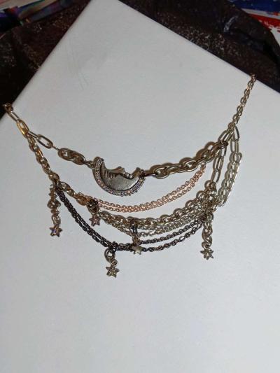 moon stars multiple chain - Thumbnail 3