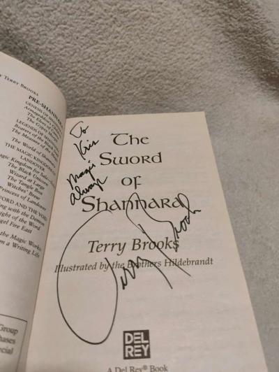 Sword of Shannara signed - Thumbnail 2