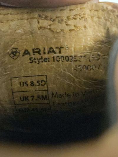 Ariat Mens Spot Hog Ankle Boots - Thumbnail 3