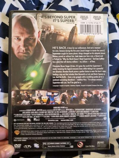 USED Superman Returns DVD - Thumbnail 2