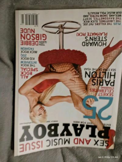 2007 vintage Playboy magazines new n used still in plastic - Thumbnail 6