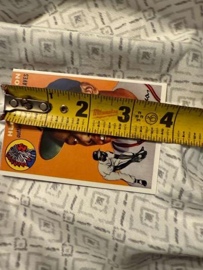 1954 Hank Aaron  128 RC - Thumbnail 2