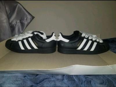 Adidas Superstar BlackWhite Size 6 GS BOYS - Thumbnail 2
