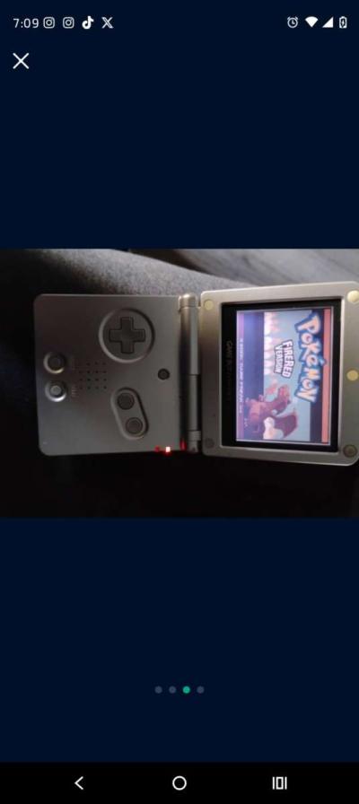 Gameboy Sp Fire Red Bundle - Thumbnail 2