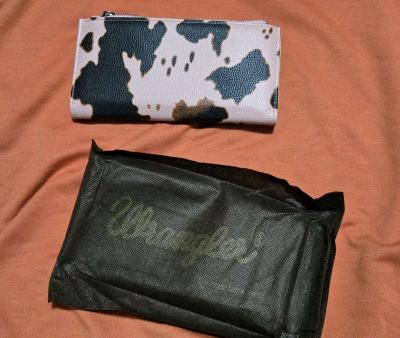 Wrangler Cow Print BiFold Wallet in Pink Cow print - Thumbnail 5