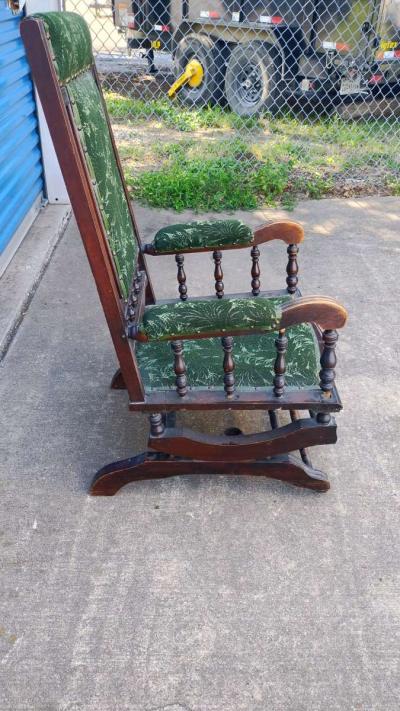 19th century antique rocker - Thumbnail 3