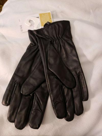 Michael Michael kors black leather gloves - Thumbnail 2