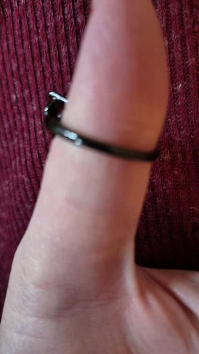 NEW ring with red heart size 9 - Thumbnail 2