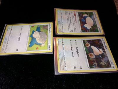 Pokemon cards Snorlax holo - Thumbnail 3