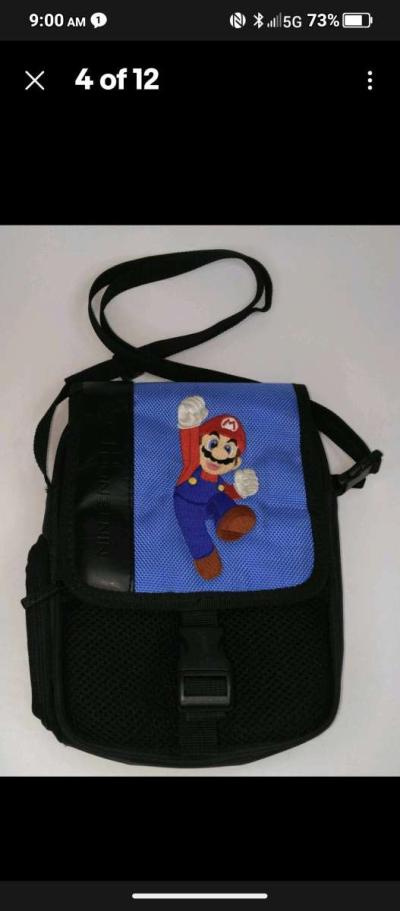 super Mario back pack