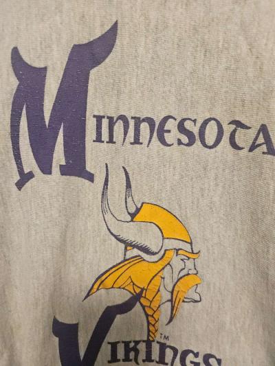 Vintage 90s Minnesota Vikings Sweatshirt - Thumbnail 3