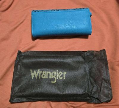 Wrangler Turquoise Floral Wallet Wristlet - Thumbnail 5