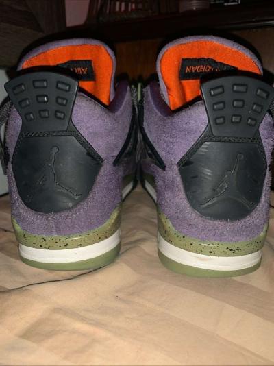 Jordan 4 air retro purple canyons - Thumbnail 2