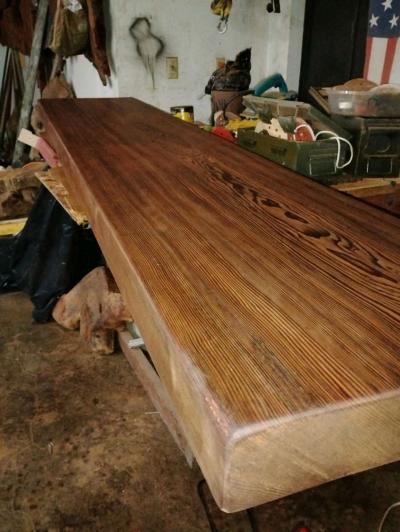 old growth redwood slab or plank - Thumbnail 4