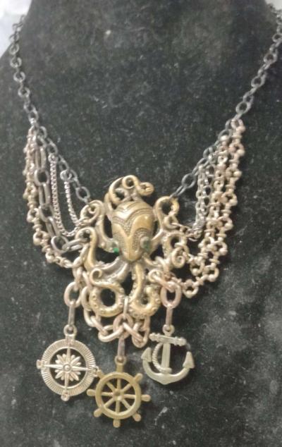 nautical steampunk octopus - Thumbnail 2