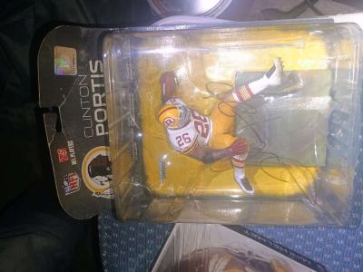 autographed NFL Clinton Portis Washington Redskins McFarlane - Thumbnail 2