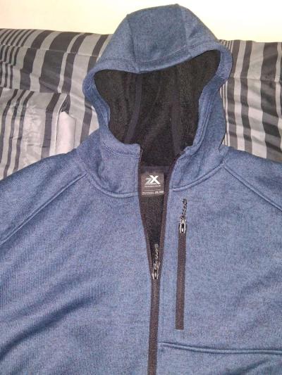 ZEROXPOSUR FULLZIP SWEATER FLEECE HOODIE Size XXL - Thumbnail 6